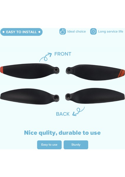 Adet 4726 Djı Mini 2 Drone Için Pervane Hafif Ağırlık Pervaneleri Kanat Yedek Parçaları Mavic Mini 2 G Için (Yurt Dışından) indirimleri