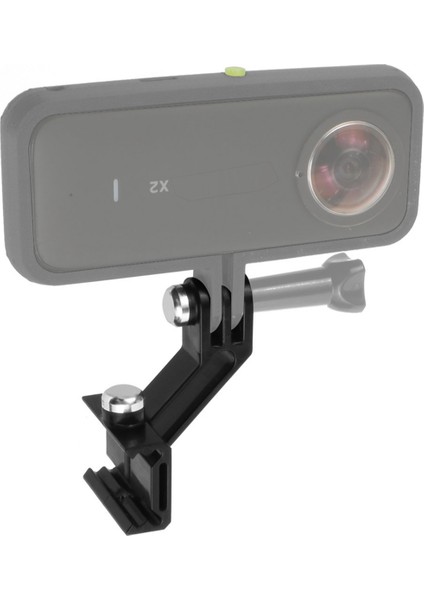 Gopro / INSTA360 One R Kamera Aksesuarları Için Action Kamera Montaj Kelepçesi Yan Braket Ray Adaptörü Vida ile (Yurt Dışından)