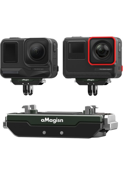 Amagısn INSTA360 Acepro Ace Metal Manyetik Hızlı Çıkarma Aksiyon Kamera Aksesuarları Adaptörü (Yurt Dışından) fiyatları