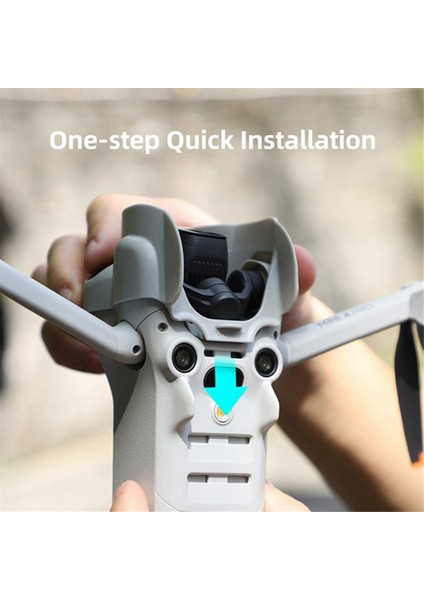 Sunnylıfe Mini 4 Pro Lens Başlığı Gimbal Koruma Parlama Önleyici Lens Güneş Kılıfı Çok Işlevli Aksesuarlar, Gri (Yurt Dışından) fiyatları