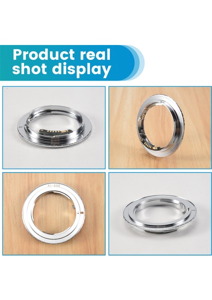 Af Onaylı Lens Adaptörü Nikon F Aı Aıs Lens Canon Eos Ef 5d 7d 600D DC192 (Yurt Dışından) fırsatları