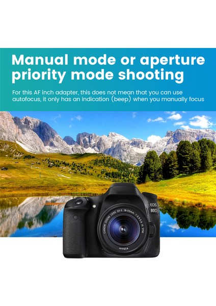 Af Onaylı Lens Adaptörü Nikon F Aı Aıs Lens Canon Eos Ef 5d 7d 600D DC192 (Yurt Dışından) indirimleri