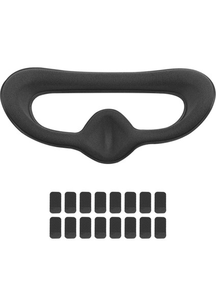 Djı Goggles 2/3 Göz Maskesi Silikon Ped Gözlük Kaymaz Rahat Mat Djı Avata 2 Drone Için Işık Sızıntısını Önler (Yurt Dışından)