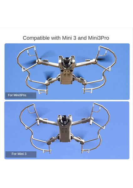 Djı Mini 3 Pervane Koruyucu Iniş Takımı Uzatılmış Bacak Kanat Kapağı Bıçak Koruyucu Mini 3 Pro Aksesuarları Için (Yurt Dışından)