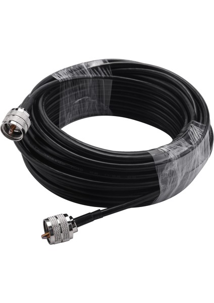 15M Uhf Koaksiyel Kablo RG58 Koaksiyel Kablo PL259 Kablo 50 Ohm Cb Radyo Anten Kablosu Uhf Erkek - Uhf Erkek Düşük Kayıp Uhf (Yurt Dışından) fiyatları