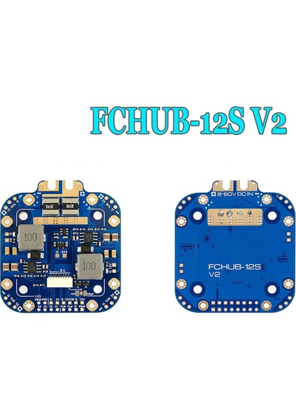 Xclass Pdb FCHUB-12S V2 Kartı 5V ve 12V Çıkışlı Akım Sensörlü 3-12S Lipo Rc Drone Fpv Quadcopter Multicopter Için (Yurt Dışından) fiyatları
