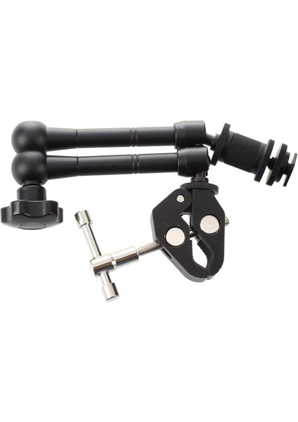 Dslr Için 11" Inç Sürtünmeli Eklemli Sihirli Kol + Süper Kelepçe Yengeç Pense Klipsi (Yurt Dışından) fiyatları