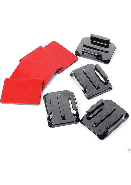 Kask Aksesuarları Seti 12X Yüzey Montajı + 12X Yapışkanlı Çıkartmalar Gopro Hero 7/6/5/4/3+/3 Hero Session SJ4000 SJ5000 Aksiyon Kameraları Için Çıkartma Pedleri (Yurt Dışından) fiyatları