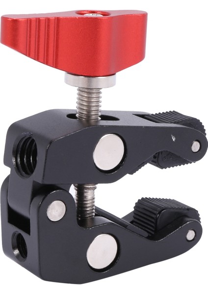 Slr Kamera Magic Arm Çift Sıcak Yuva Küresel Baş Yengeç Pençesi Klips Evrensel Monitör Braketi Küresel Baş Kelepçesi Süper Tutucu Stand (Yurt Dışından) fırsatları