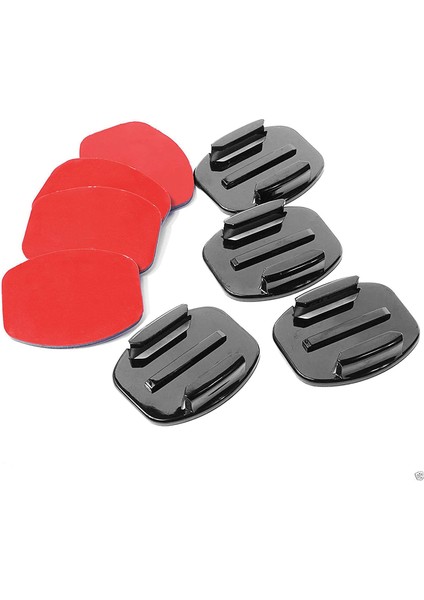 Kask Aksesuarları Seti 12X Yüzey Montajı + 12X Yapışkanlı Çıkartmalar Gopro Hero 7/6/5/4/3+/3 Hero Session SJ4000 SJ5000 Aksiyon Kameraları Için Çıkartma Pedleri (Yurt Dışından) modelleri