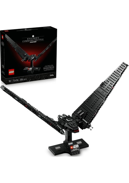 ® Star Wars: Güç Uyanıyor Kylo Ren’in Komuta Mekiği 75406 - Yetişkinler Için Koleksiyonluk Modeli Yapım Seti (386 Parça)