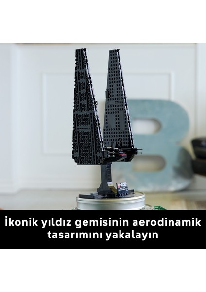 ® Star Wars: Güç Uyanıyor Kylo Ren’in Komuta Mekiği 75406 - Yetişkinler Için Koleksiyonluk Modeli Yapım Seti (386 Parça)