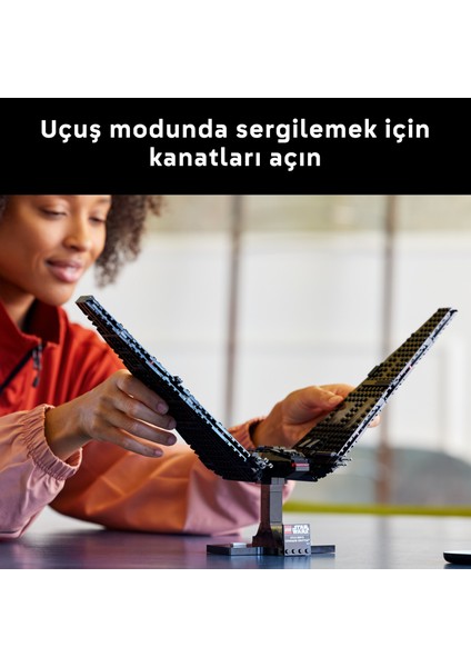 ® Star Wars: Güç Uyanıyor Kylo Ren’in Komuta Mekiği 75406 - Yetişkinler Için Koleksiyonluk Modeli Yapım Seti (386 Parça)
