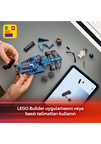 ® Speed Champions Williams Racing FW46 F1® Yarış Arabası 77249 - 10 Yaş & Üzeri Çocuklar için Oyuncak Model Yapım Seti (263 P)