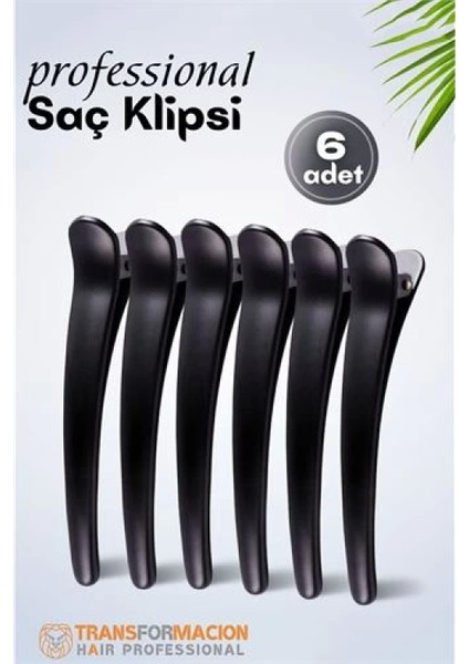 Kuaför Saç Klipsi - Profesyonel Toka 6 Lı Set fiyatları
