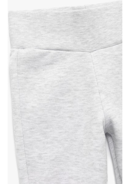 Beli Lastikli Şardonlu Basic Ispanyol Paça Pantolon modelleri