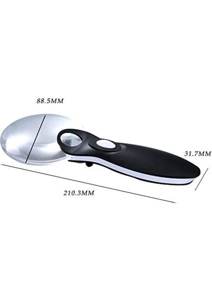 Nikula- Kontrolü Için 10X 20X,2LED Işıklı El Büyüteç fiyatları