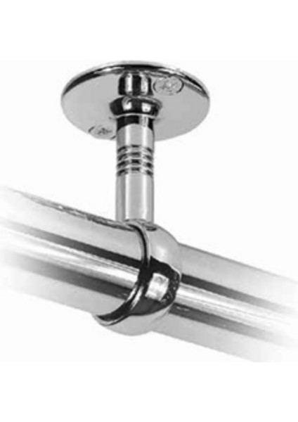 2 Adet Eko Açık Boru Babası, Askı Borusu Bağlantı Flanşı Ø 25MM (8-74129-2)