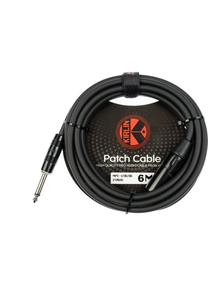 MPC-471PB 6 mt Xlr-Erkek Jak Enstrüman Kablosu
