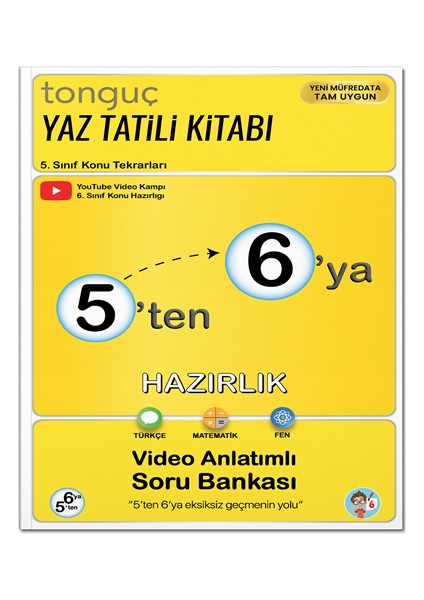 5'ten 6'ya Hazırlık Kitabı