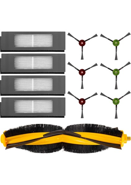 Ozmo 920 950 T8 Max T9 T5 N5 N7 N8+ N8 Robot Süpürge Için 10 Adet Aksesuar Seti (Yurt Dışından) modelleri