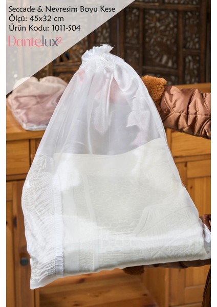 Fransız Dantelli Organize Bohça Keseleri