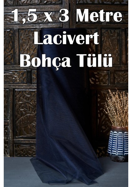 Çok Amaçlı Kristal Tül (Bohça Tülü) 1,5x3 Metre