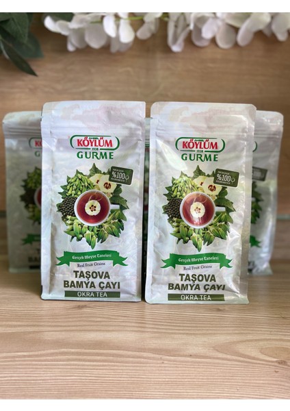 Taşova Bamya Çayı Gerçek Meyve Taneleri 250 G