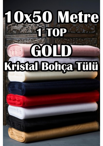 Çok Amaçlı Kristal Tül (Bohça Tülü) 3X50 Metre (1 Top)