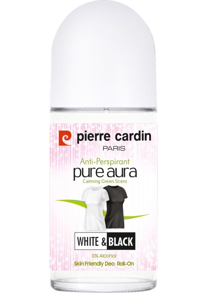 roll-on kadın deodorant leke bırakmayan 48 saat anti-perspirant koruma – pure aura saf aura 50 ml