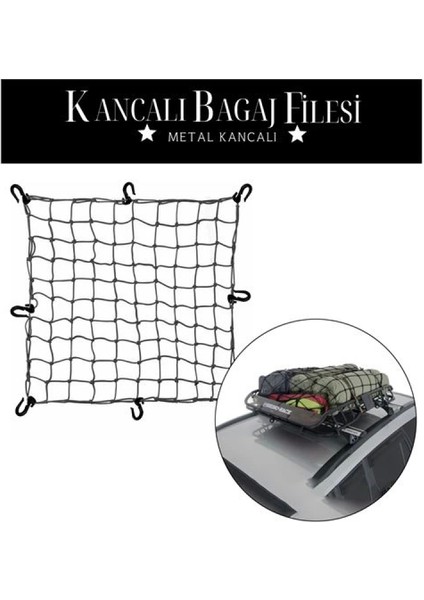 12 Kancalı 150 CMX190CM Bagaj Filesi fiyatları