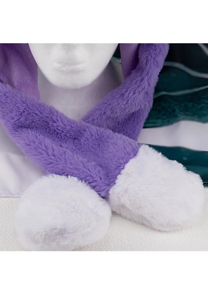Sanrio Kuromi Cinnamoroll My Melody Şapka Kulakları Hareket Eden Şapka Işıklı Modlu Peluş Bere Şapka fırsatları
