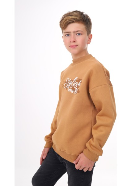 Erkek Çocuk Baskılı Sweatshirt modelleri