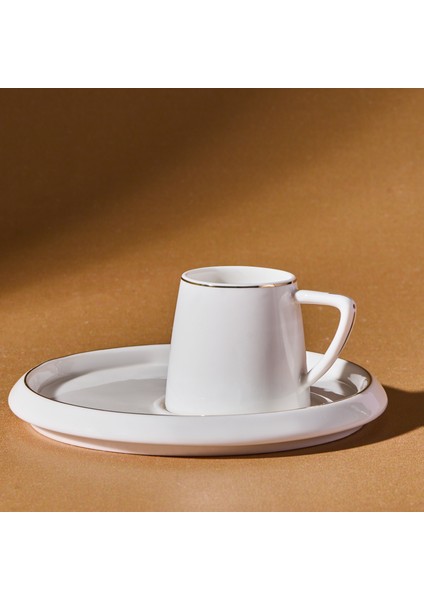 Hazan 6 Kişilik Kahve Fincan Takımı 80 ml fırsatları