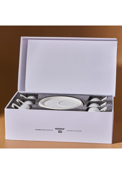 Hazan 6 Kişilik Kahve Fincan Takımı 80 ml