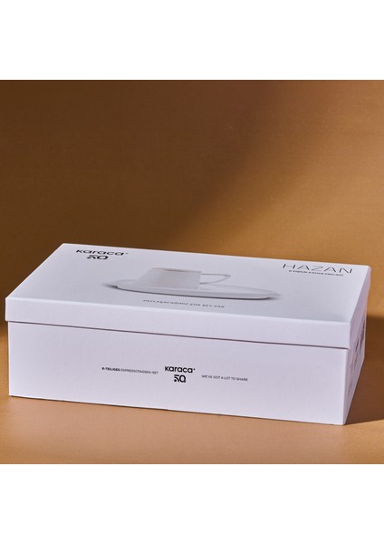 Hazan 6 Kişilik Kahve Fincan Takımı 80 ml