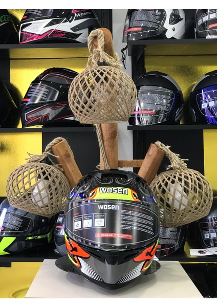 W0SEN-202 Çene Açılır Kask