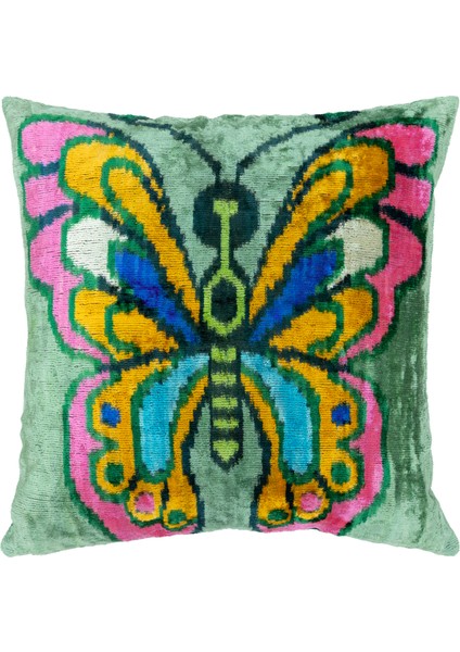 Itır El Yapımı Ikat Kırlent 50X50 cm