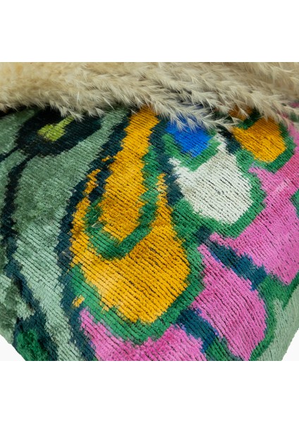 Itır El Yapımı Ikat Kırlent 50X50 cm modelleri