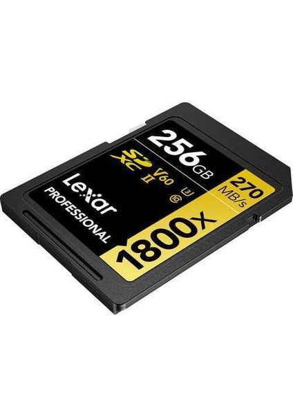 256GB Gold Series 1800X Uhs-Iı Sdxc Hafıza Kartı 270MBS fırsatları