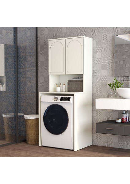 Variant Lyon Çamaşır Makinesi Dolabı V102 - Krem