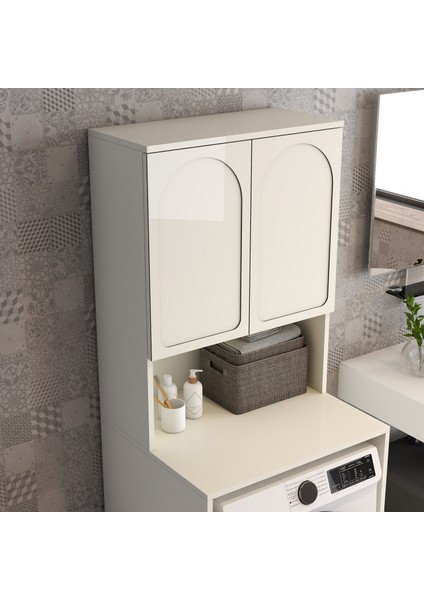 Variant Lyon Çamaşır Makinesi Dolabı V102 - Krem indirimleri