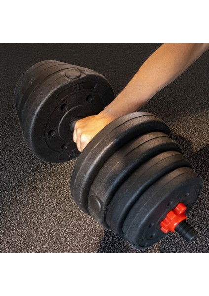 Çok Fonksiyonlu Ağırlık Antrenman Seti – Bench Sehpası+ 28 kg Dambıl/Bar Seti