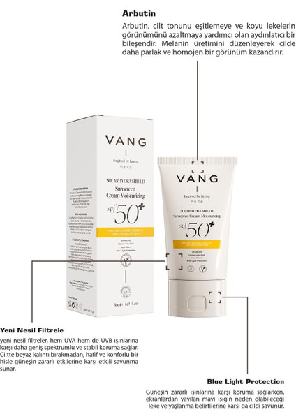 2'li Yoğun Nemlendirme Güneş Kremi Spf 50+++ | & Mavi Işık Koruma