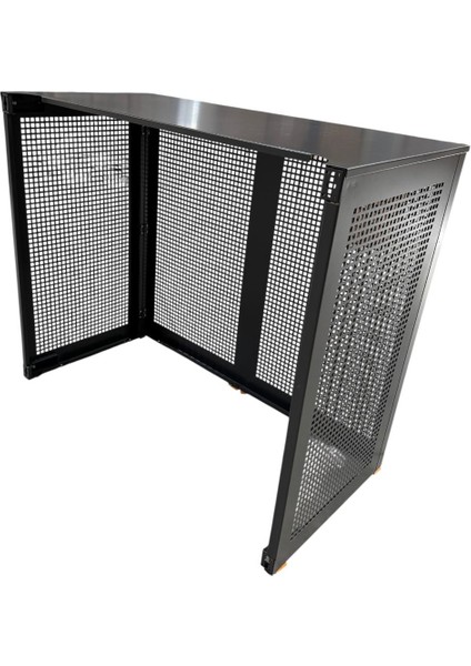 Klima Motoru Gizleme Kafesi 110X55X95CM (H) Ral 7016 Antrasit Rengi Kare Delikli Large Model fırsatları