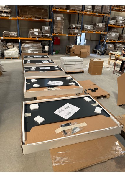 Klima Motoru Gizleme Kafesi 110X55X95CM (H) Ral 7016 Antrasit Rengi Kare Delikli Large Model