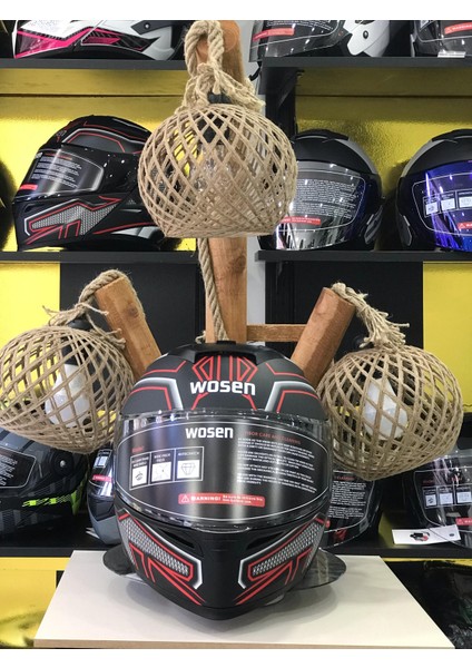 W0SEN-202 Çene Açılır Kask