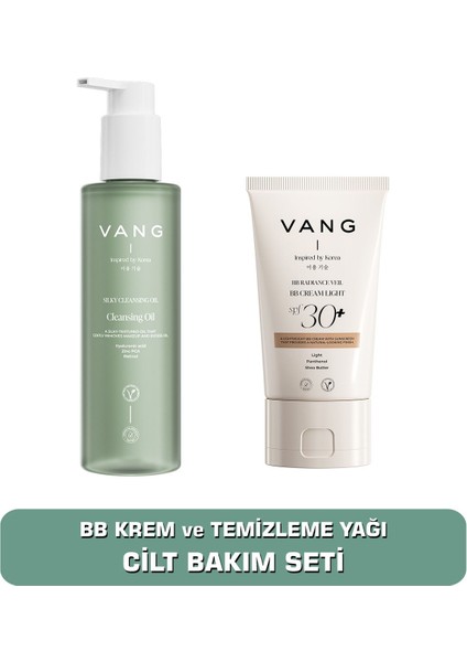 2'li Temizleyici Yağ | Hyaluronic Acid & Bb Krem | Spf 30 & Cilt Bakım Seti
