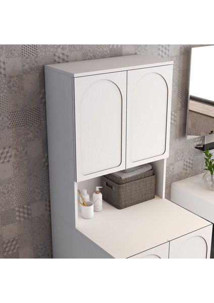 Variant Lyon Çamaşır Makinesi Dolabı V101 - Beyaz fırsatları