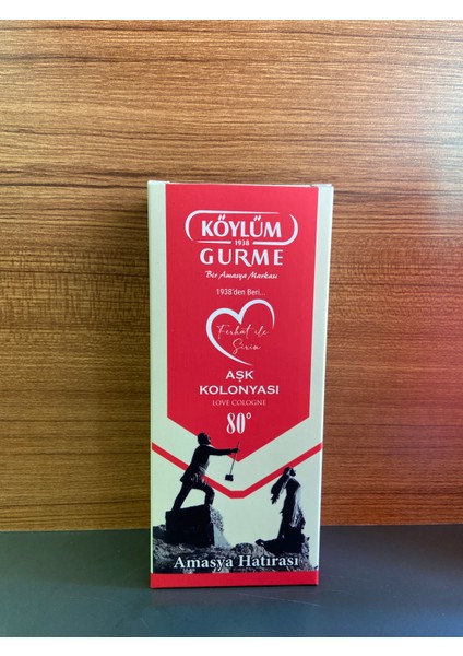 Ferhat ile Şirin Aşk Kolonyası 80 Derece 200 ml